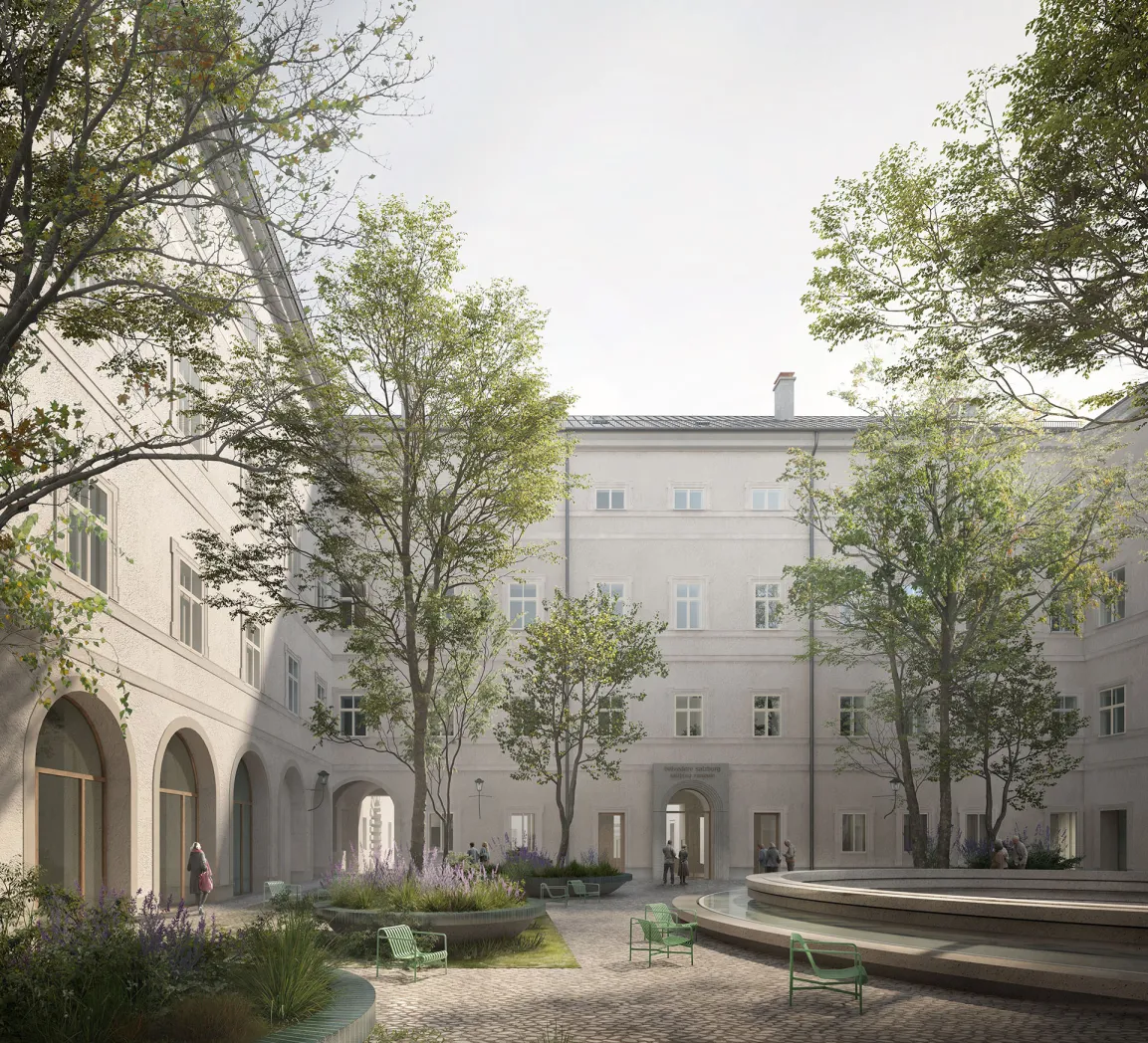 Visualization Belvedere Salzburg