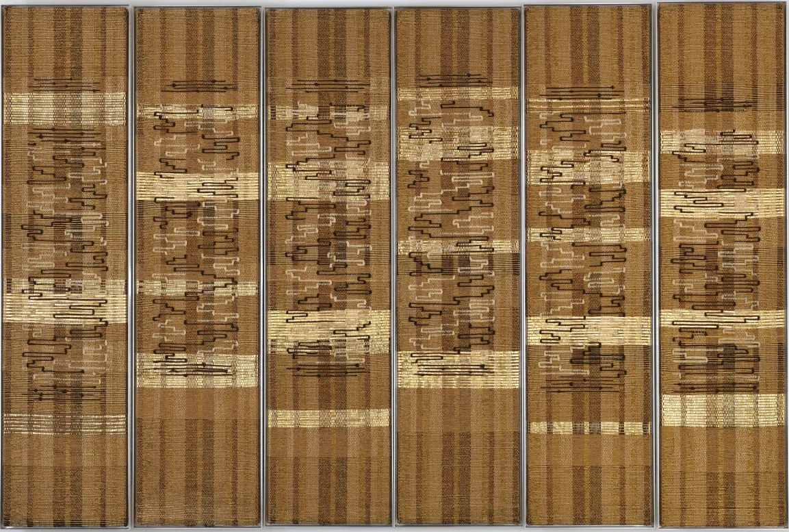 Anni Albers, Schreinverkleidung für die Kongregation B’nai Israel, Woonsocket, Rhode Island, 1962