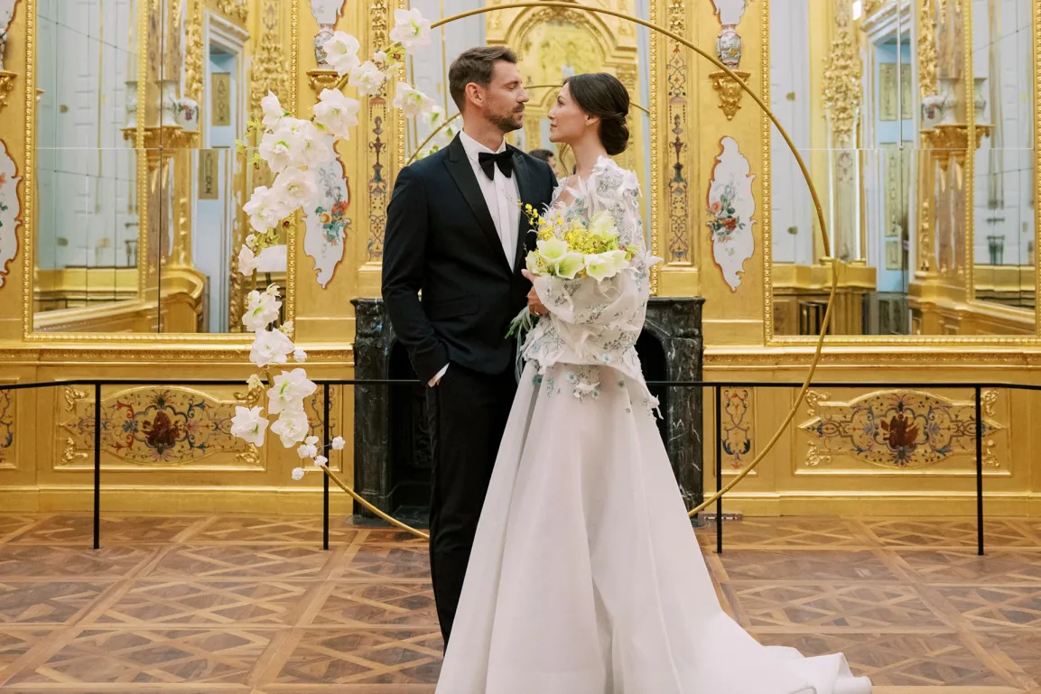 Wedding in the Gold Cabinet