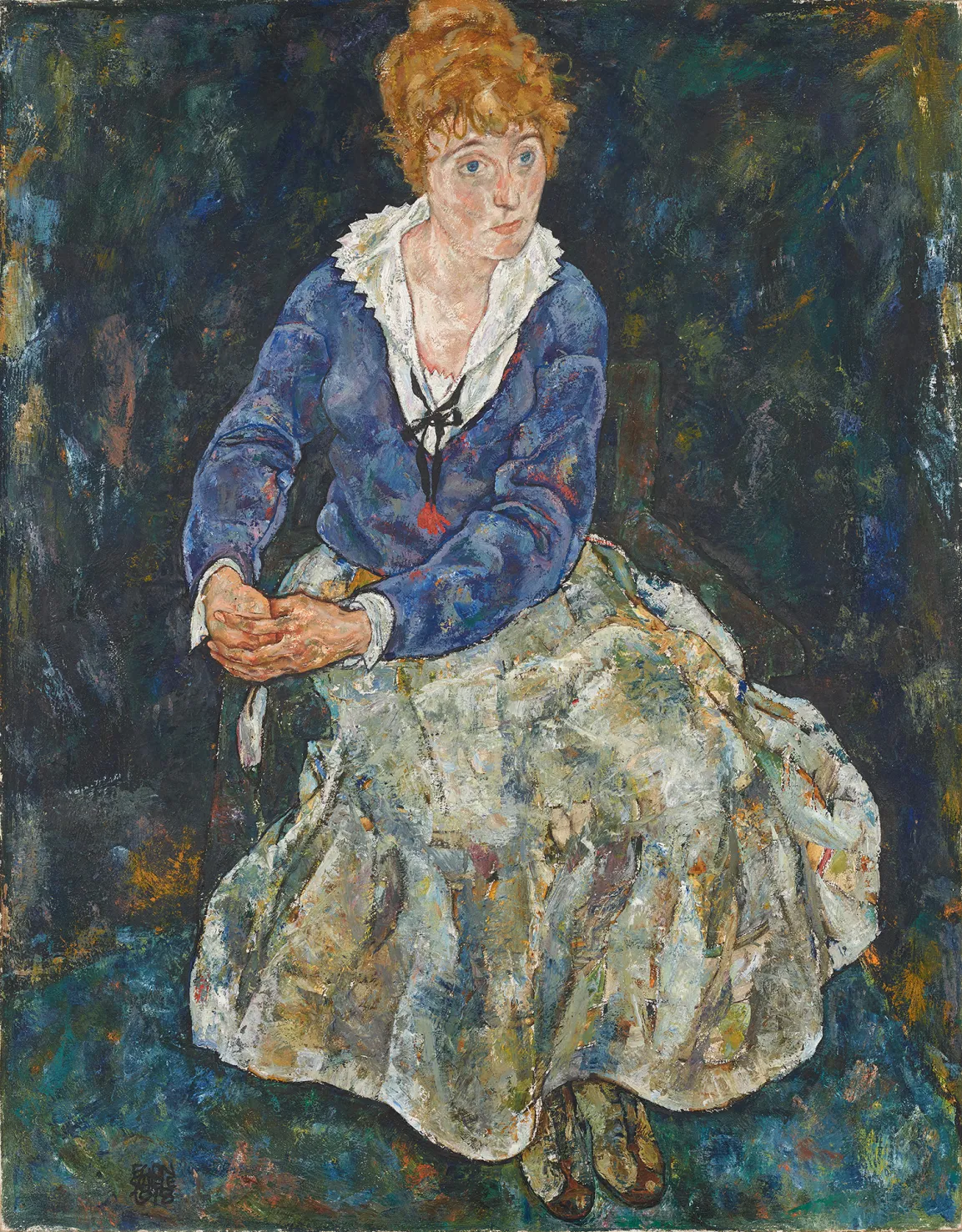 Frau von Egon Schiele