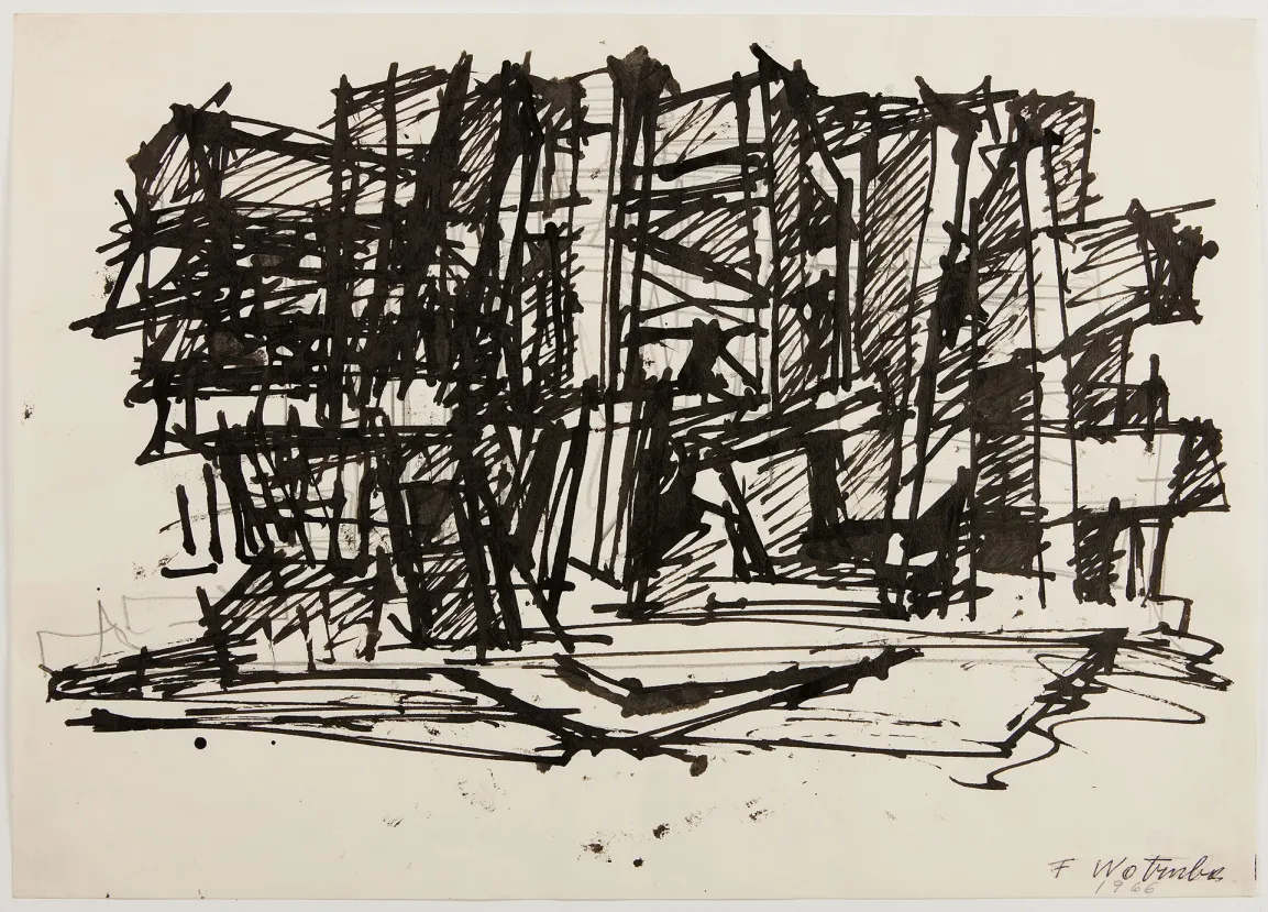 Fritz Wotruba, Skizze zu einer Architektur, 1966
