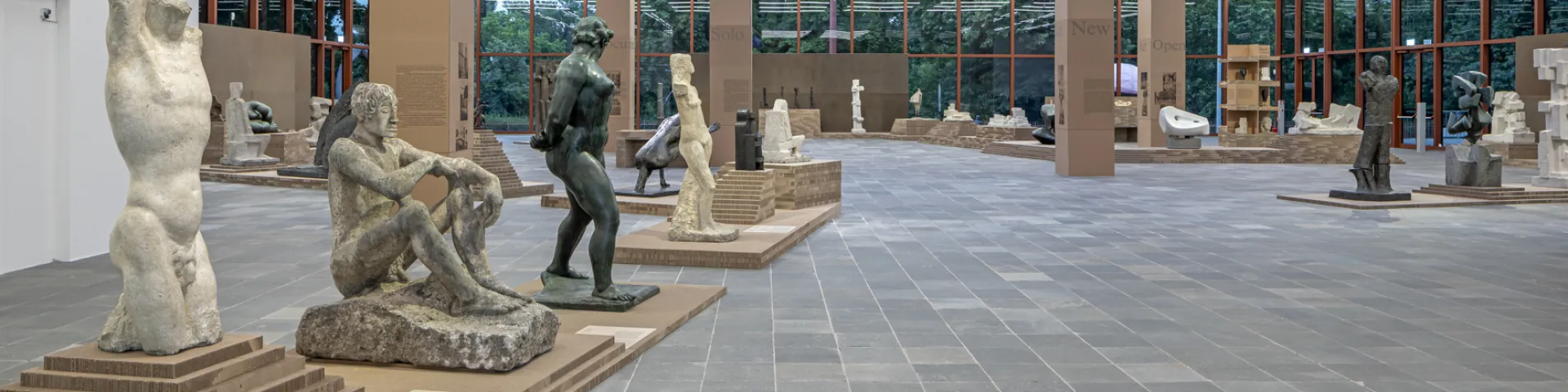 Ausstellungsansicht "Wotruba International", Belvedere 21