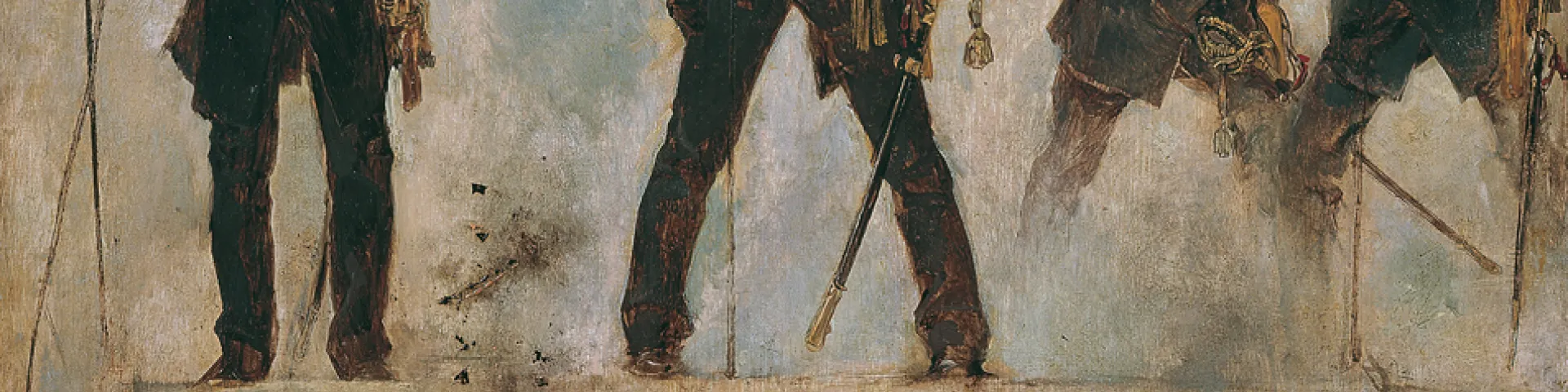 Anton Romako - Tegetthoff in der Seeschlacht bei Lissa