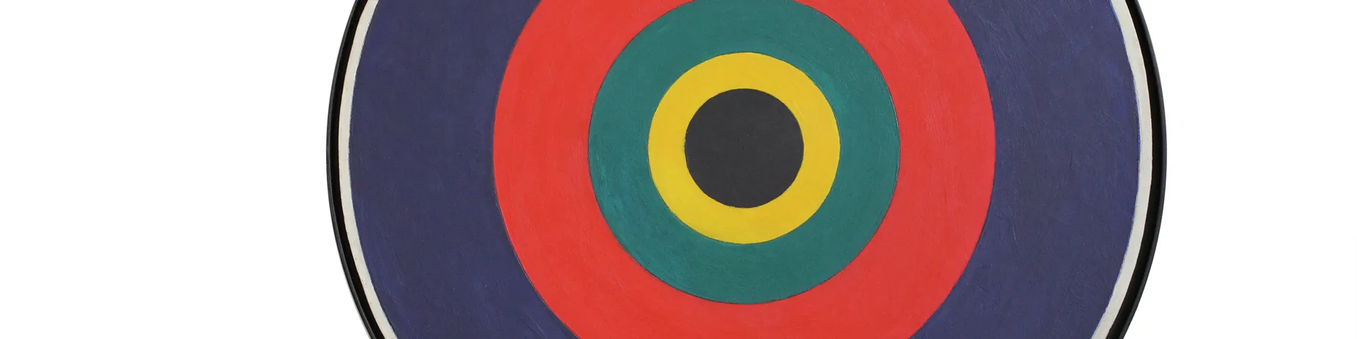 Acryl auf Holz  Ø 55 cm, Tiefe: 1,5 cm  
