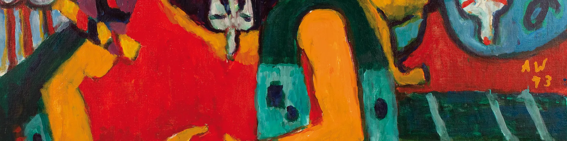 Öl auf Leinwand, 100 × 140 cm