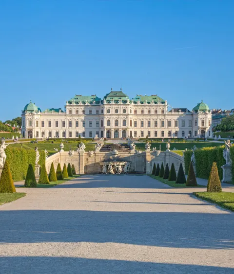 Exterior view Upper Belvedere