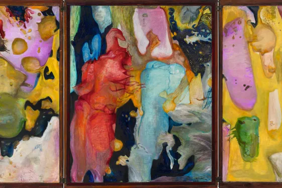 Erna Rosenstein, Triptychon der Stille und des Feuers