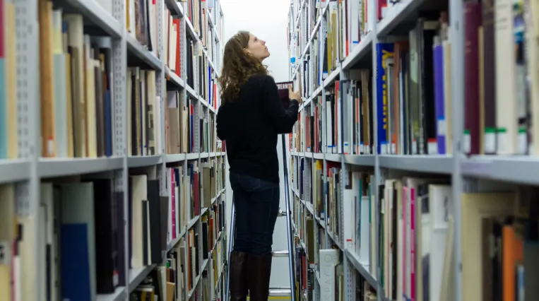 Bibliothek im Belvedere Research Center