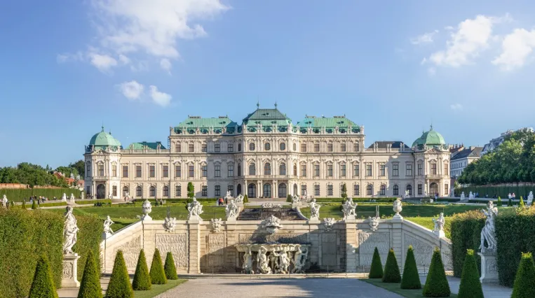 Exterior view Upper Belvedere