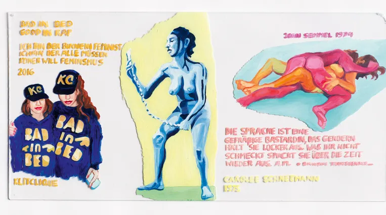 Anna Meyer, Die Sprache ist eine gefräßige Bastardin, 2019