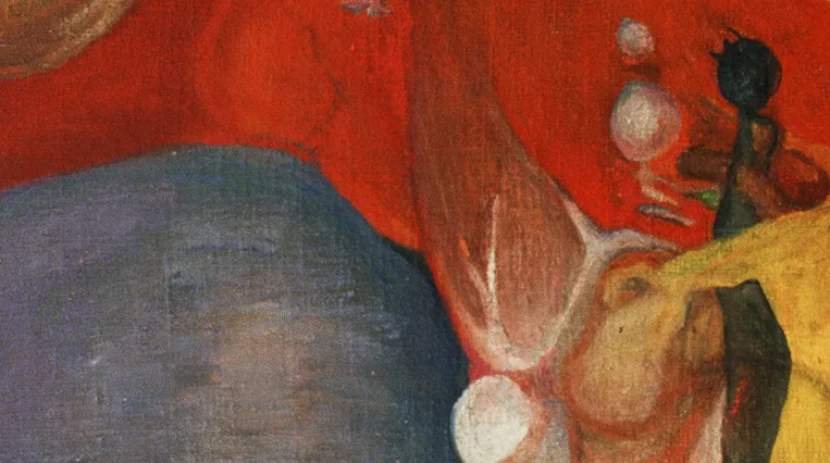 Erna Rosenstein, Die Verbrennung der Hexe (Spalenie czarownicy), 1966