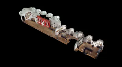 Prunkstall als 3D Modell