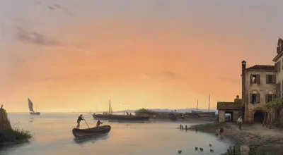 Chioggia vor Sonnenaufgang