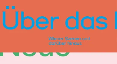 Schriftzug Über das Neue