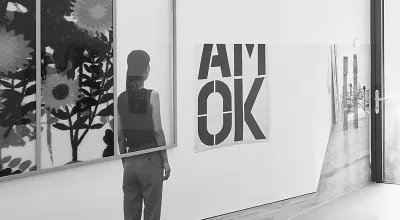 Ausstellungsansicht von Jonathan Monk
