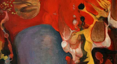 Erna Rosenstein, Die Verbrennung der Hexe (Spalenie czarownicy), 1966