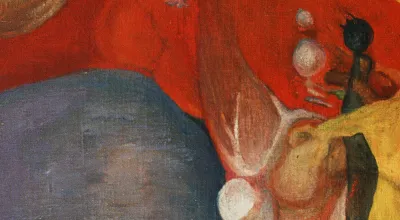 Erna Rosenstein, Die Verbrennung der Hexe (Spalenie czarownicy), 1966