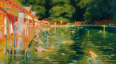 Oil on canvas  135 x 160 cm