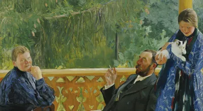 Oil on canvas  182.5 x 198 cm