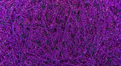 Black and violet aluminium chain  110,616 chain links, including 10,502 primes  2.1 km total length, 82 kg