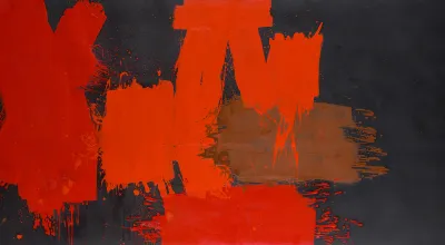 Öl auf Leinwand  100 × 190,5 cm