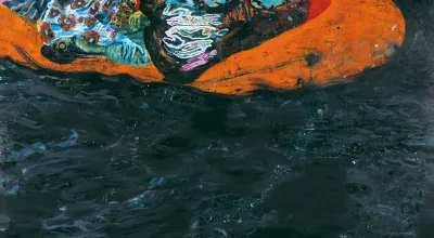 Oil on canvas  350 x 280 cm
